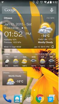 Download Apk Android Weather and Clock Widget Terbaru Gratis Ringan RAM
