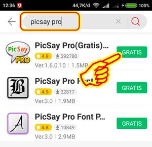 Download PicSay Pro via 9Apps Android Resmi
